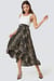 Siera Leopard Wrap Skirt