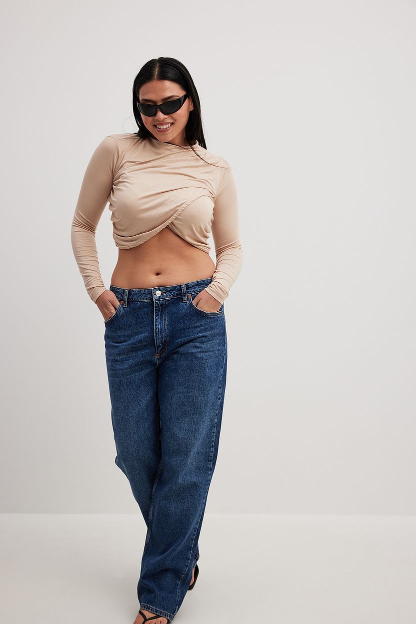 Pleated Perfected Top
