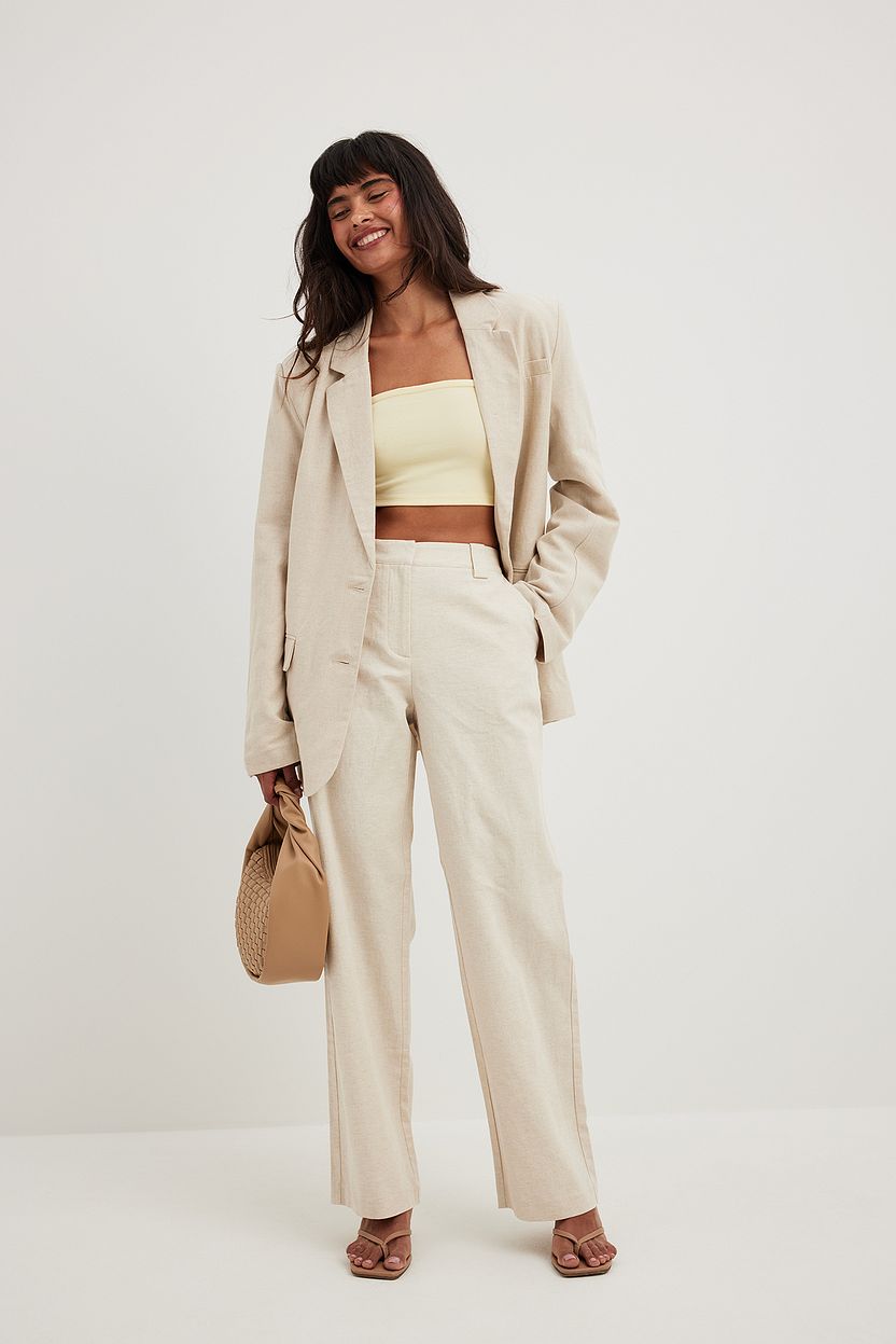 Suit Pants Beige