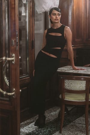 14+ Elastic Waist Maxi Dress