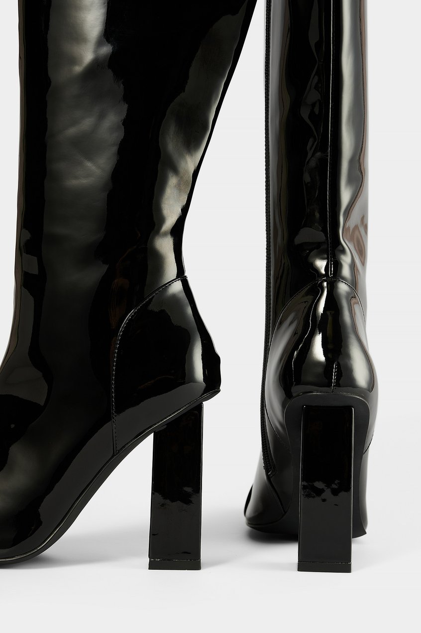 Chaussures Bottes & Bottines | Botte Faux Cuir Verni - HJ65565
