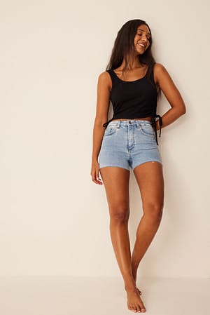 onderwijzen hospita Geurloos Denim shorts dames | koop jeans shorts online | NA-KD