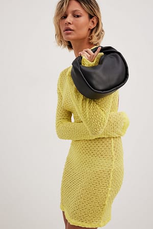 Yellow Sukienka mini z detalami z tyłu
