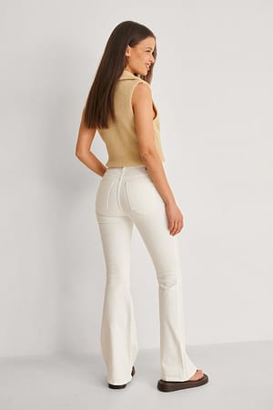 Offwhite Jeans Med Flare