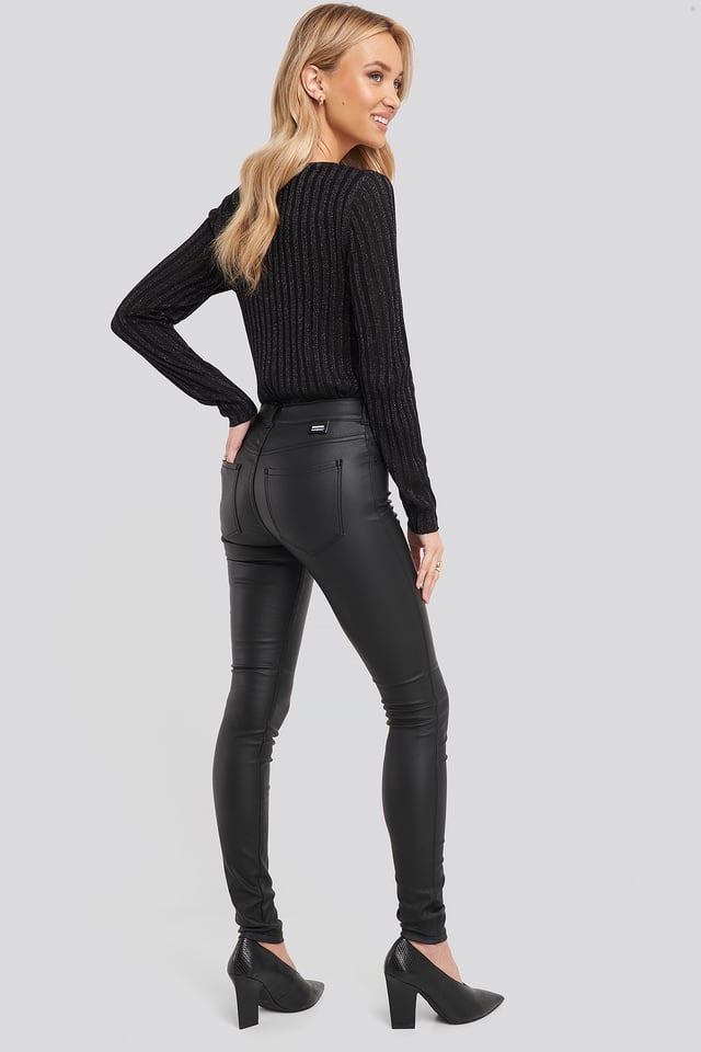 Plenty Jeans Metal Black Metallic