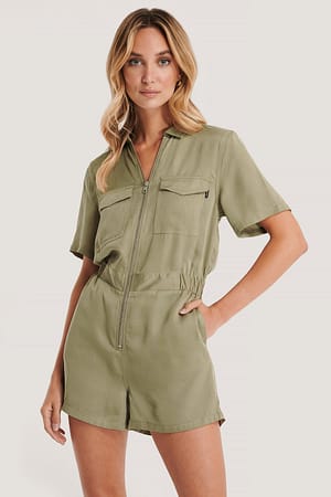 Green Agate Playsuit