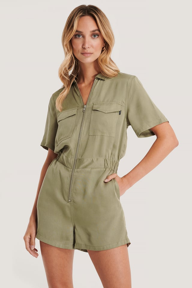 Playsuit Green Agate