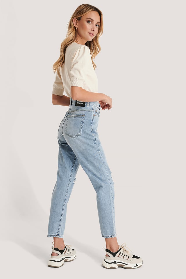 Nora Jeans Destiny Blue Ripped