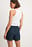 Elastic Linen Shorts