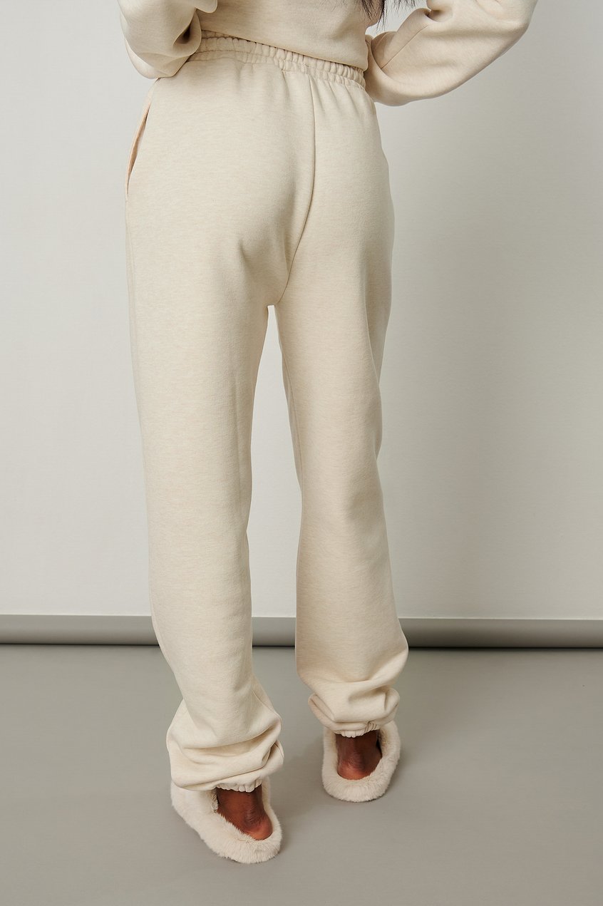 Loungewear Pantalones | Chándal melange de algodón - IT91916