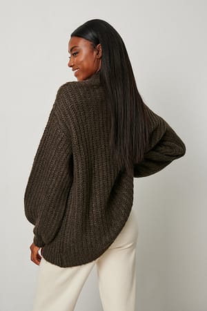Brown Pull maille