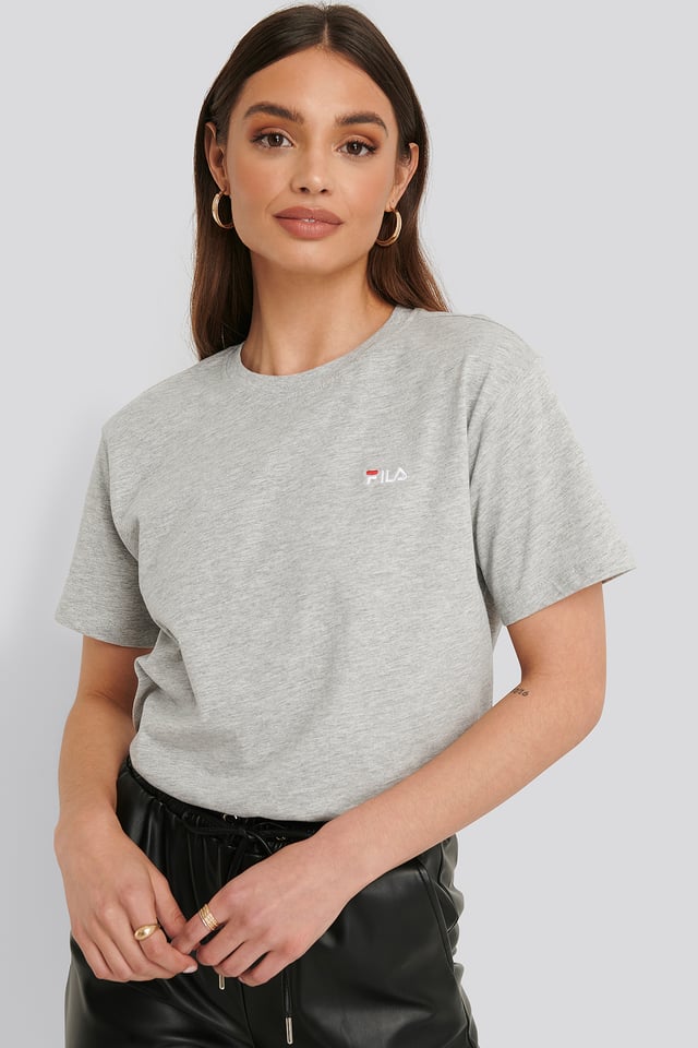 T-Paita Light Grey Melange