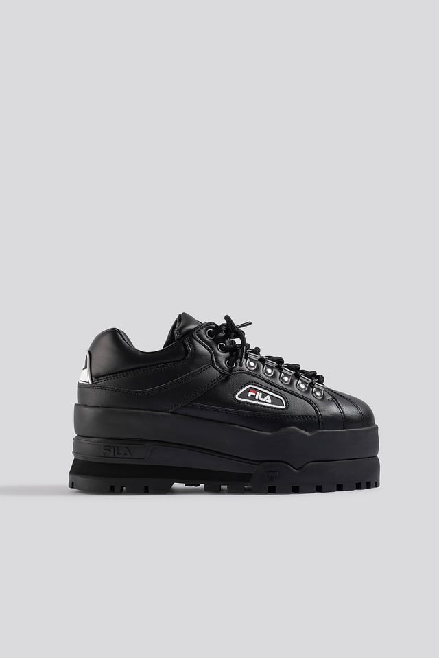 Trailblazer Wedge Wmn Sneaker Black/Black/White