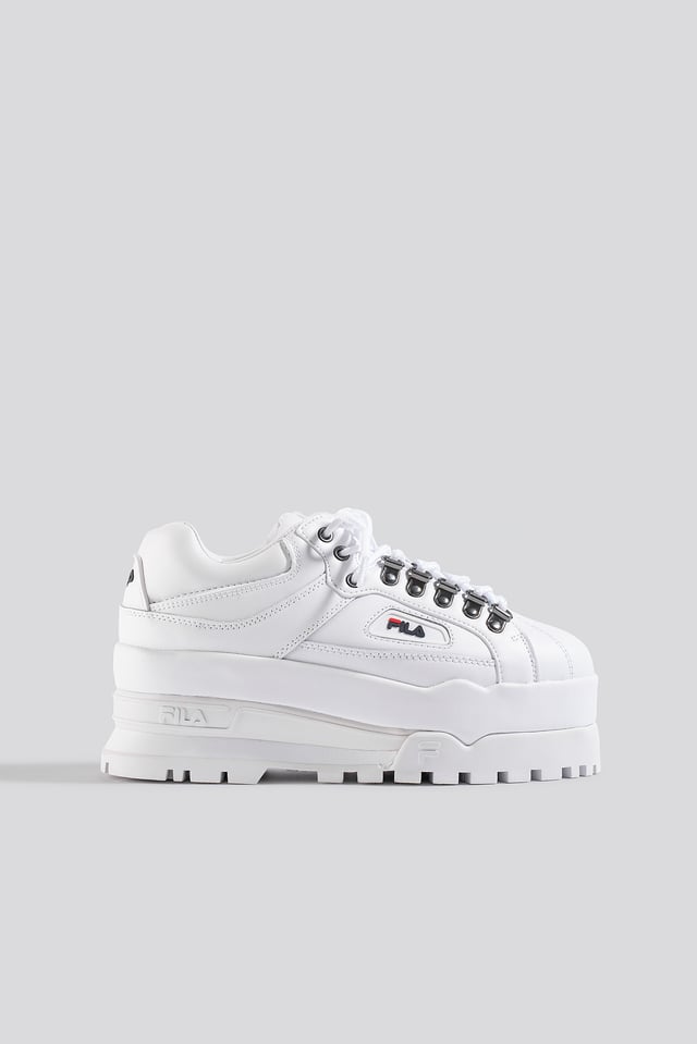 Trailblazer Wedge Wmn Sneaker White/Navy/Red