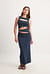 Fine Knitted Cut Out Maxi Dress