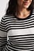 Fine Knitted Striped Sweater