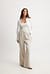 Fold Up Drawstring Linen Trousers