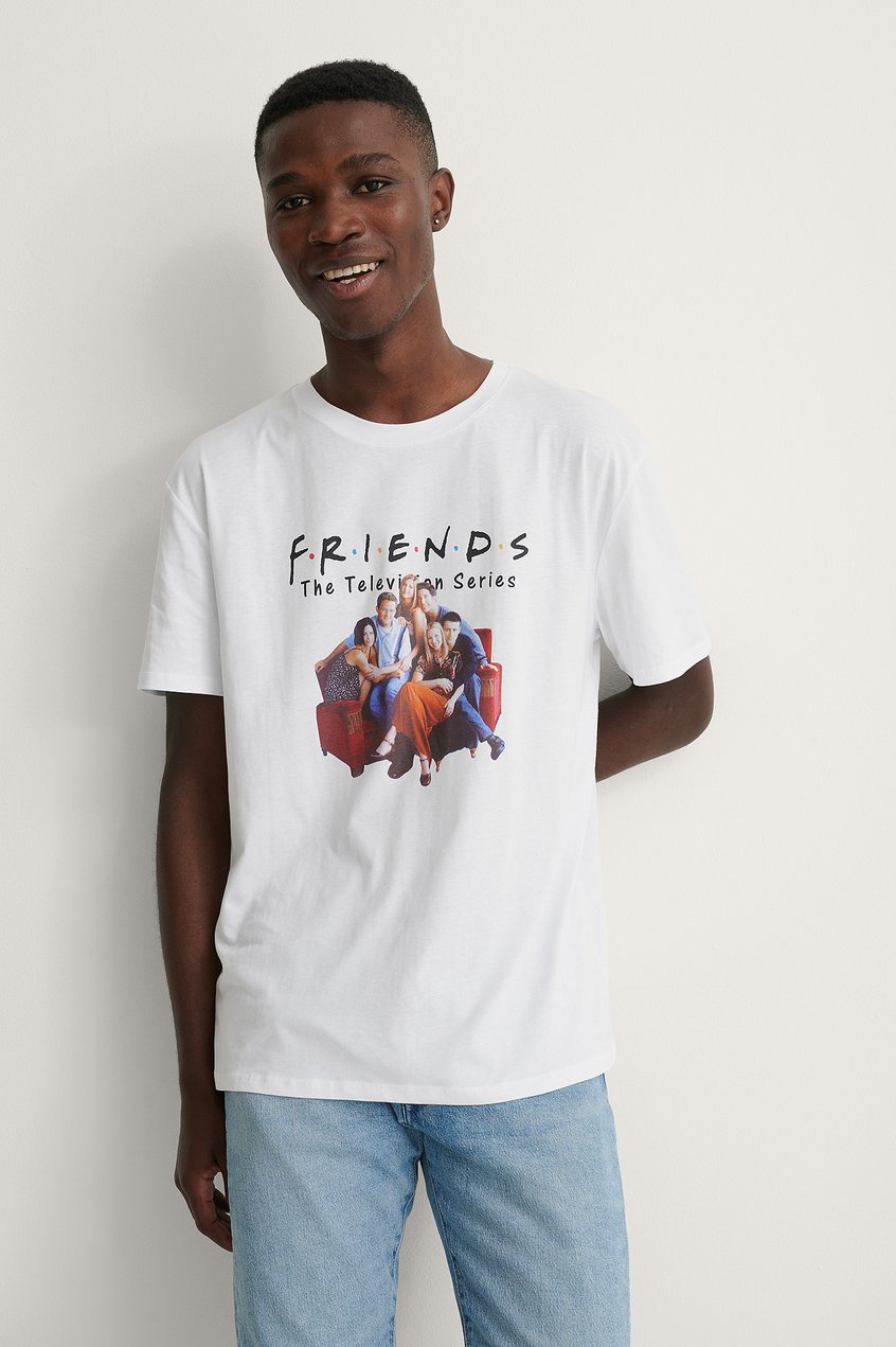 Oberteile T-Shirt mit Aufdruck | Organisches Unisex-T-Shirt mit FRIENDS-Aufdruck - FW31268