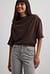 Funnel Neck Cropped Top