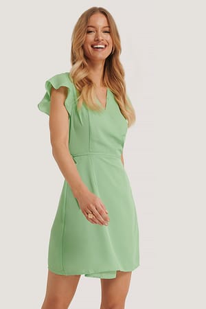 Green Omlottklänning