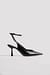 Glossy Pointy Toe Pumps