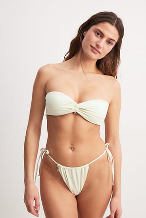 Offwhite Slip bikini sgambato