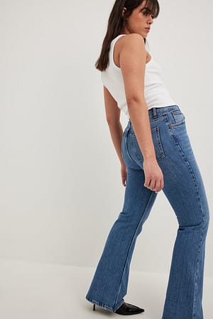 Flared High Waist Jeans