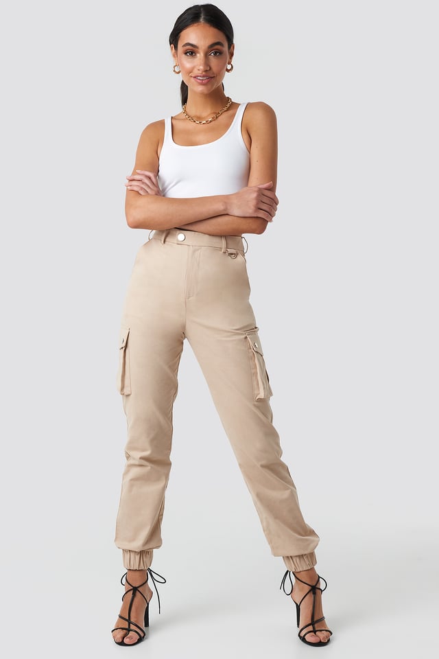 Cargo Pants Beige