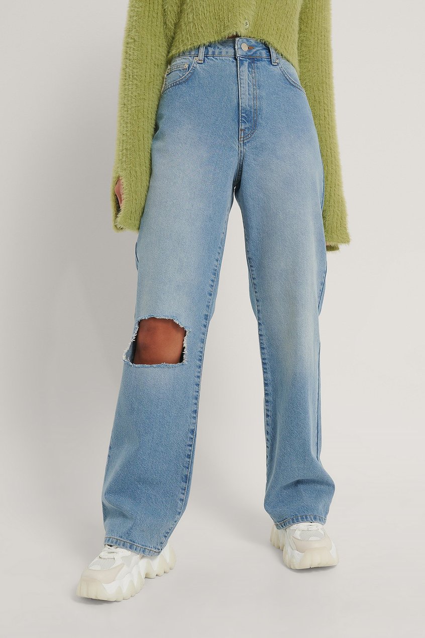 Jeans Influencer Collections | Denim-Jeans Mit Geradem Bein - NZ44730
