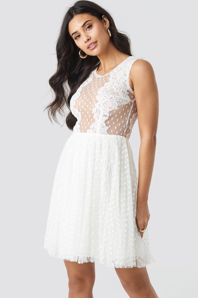 Trixie Dress Ivory