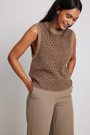 tæt Imperialisme Monet Sweater vest | Shop knitted vests for women at NA-KD | NA-KD