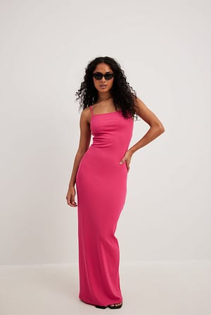 Jersey Open Back Maxi Dress Outfit