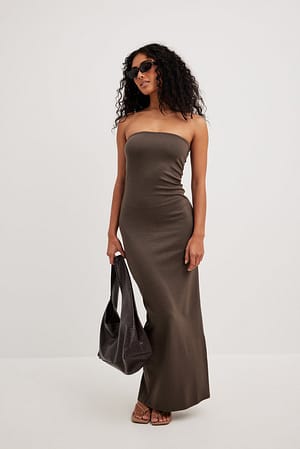 Jersey Tube Maxi Dress Outfit