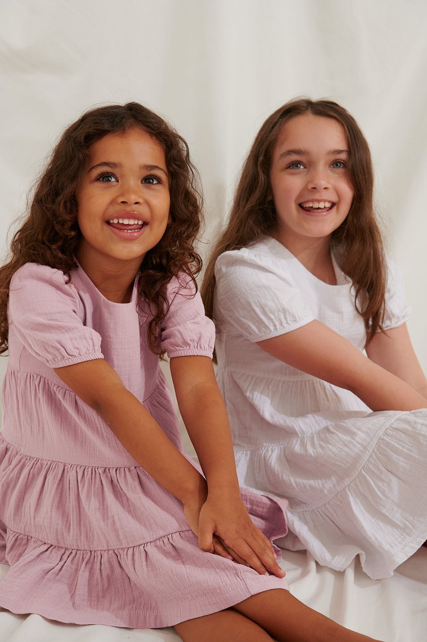 Vêtements Enfants Kids Clothing | Robe volume à manches bouffantes bio - KG00864
