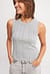 Knitted Ribbed Sleeveless Top