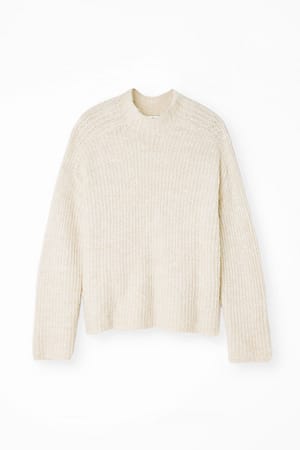 Offwhite Knitted Sweater