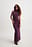 Knitted Turtle Neck Maxi Dress