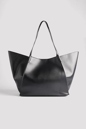 Black Large Tote Bag