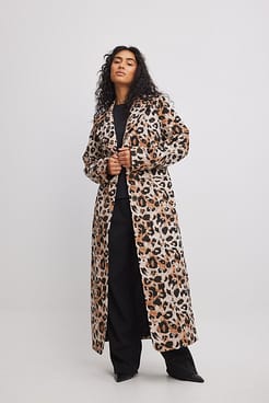 Leopard Print Coat Outfit