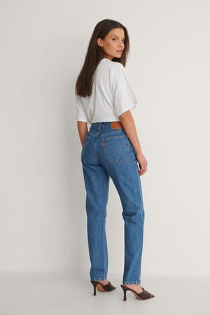 Blue 501 Crop Jeans