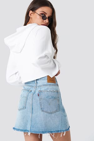 Whats The Damage Levi's Deconstructed Skirt