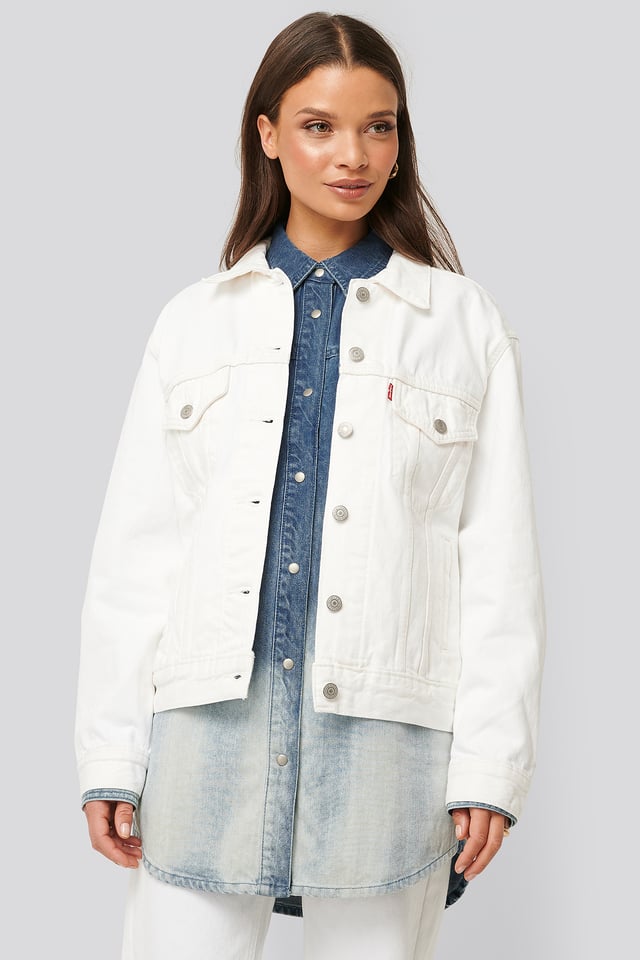 Denimjakke White