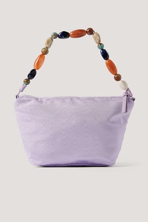 Pastel Purple Crystal M Bag