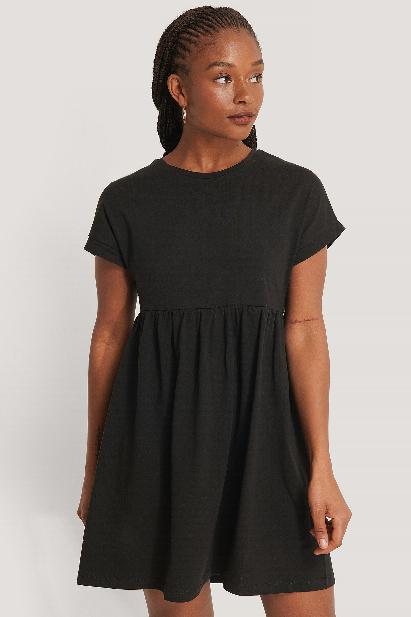 mango black dress