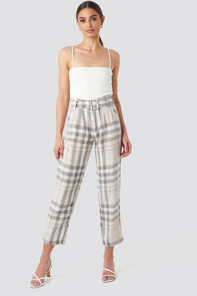 Lion Trousers Offwhite