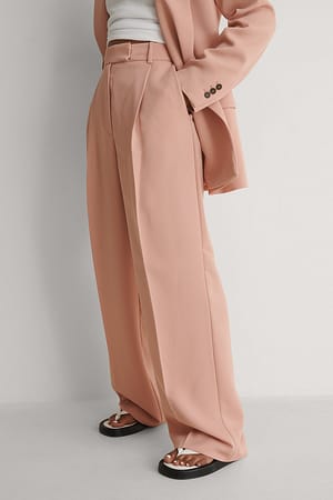 Light Pink Recycled Marina Trousers