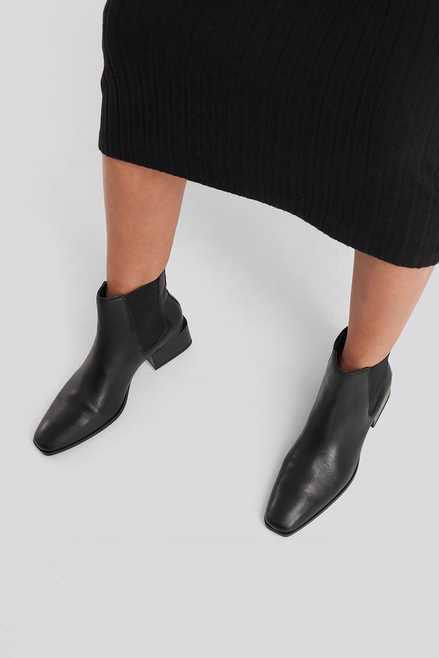 Mess Ankle Boots Black