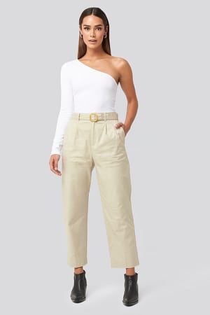 Light Gray Mire Trousers