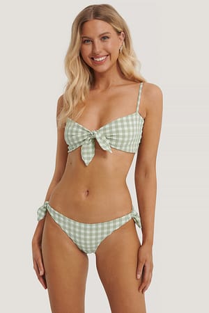 Pastel Green Slip bikini