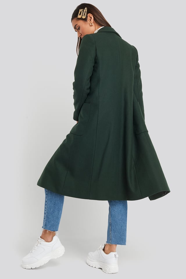 Timver Coat Dark Green